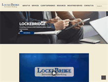 Tablet Screenshot of lockebridge.com